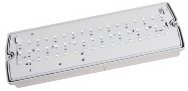 RUKRA nu standaard op voorraad LED noodverlichtings armaturen