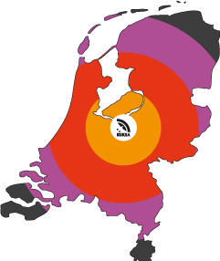 Rukra bv levert in heel Nederland haar goederen.
